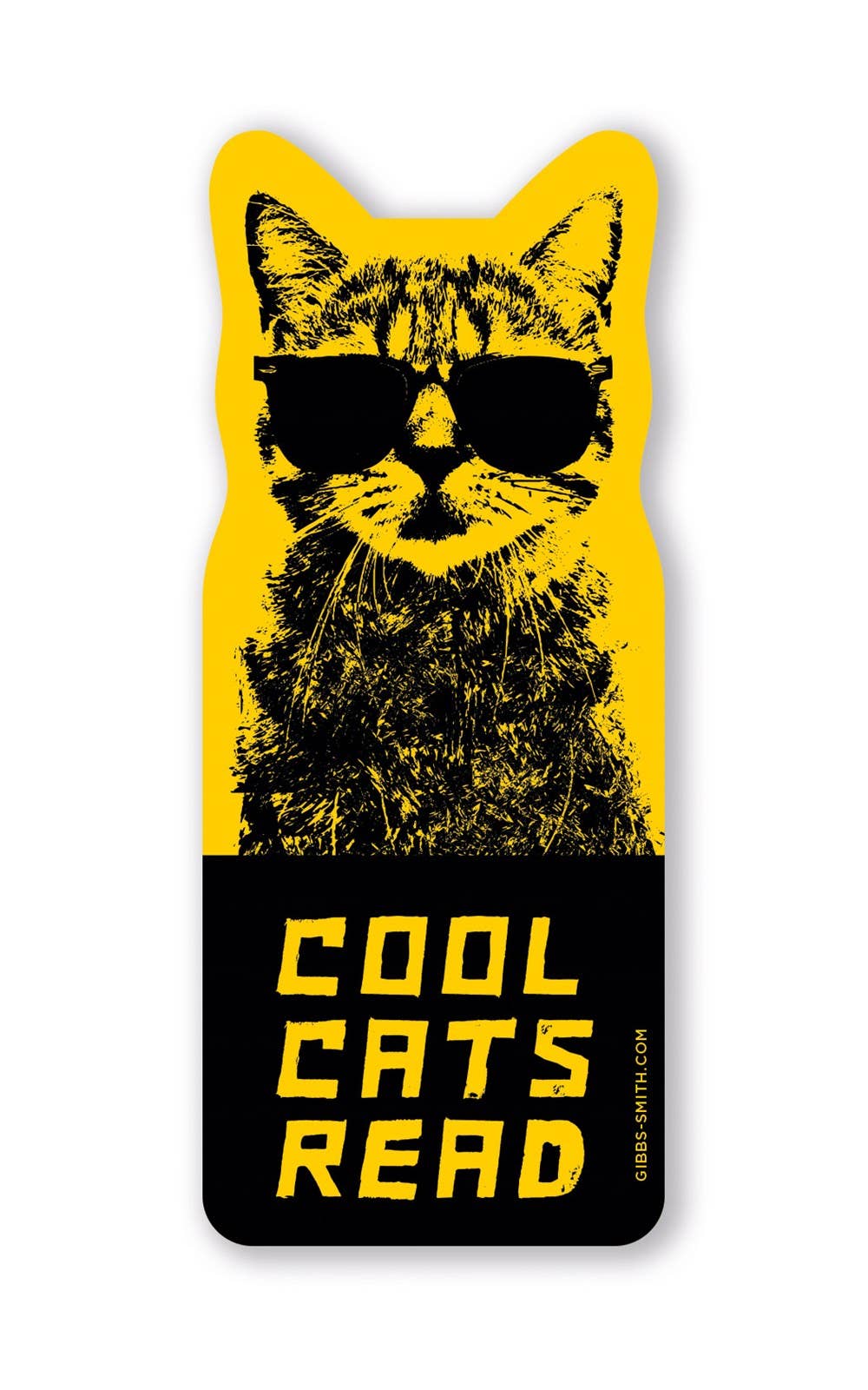 Gibbs Smith - Cool Cats Read Sticker