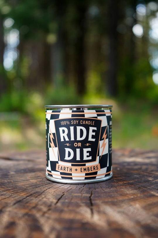 Ambush Candle Co. - Ride Or Die | Earth & Embers 8oz Soy Candle