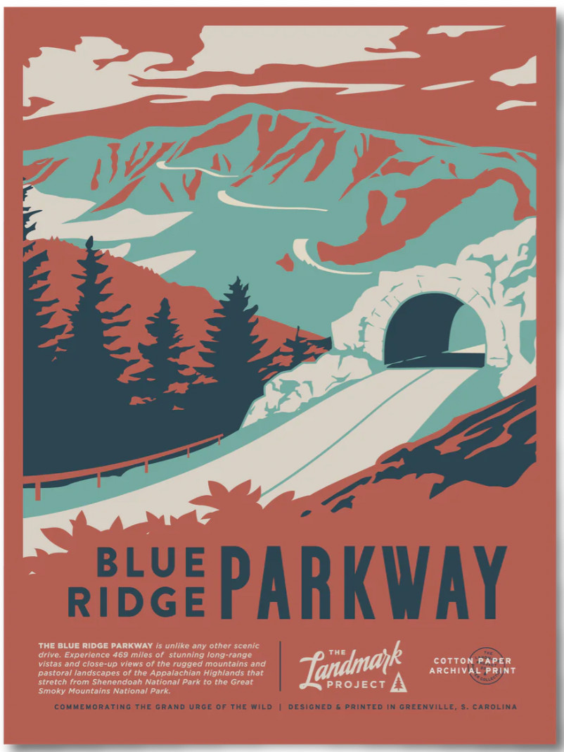 Blue Ridge Parkway Poster