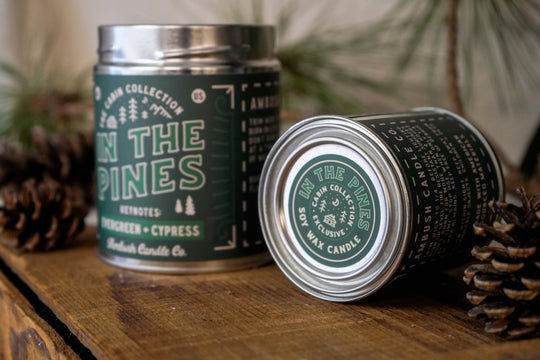 Ambush Candle Co. - In The Pines | Evergreen + Cypress 8oz Soy Candle