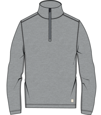 Scuba Knit Quarter Zip
