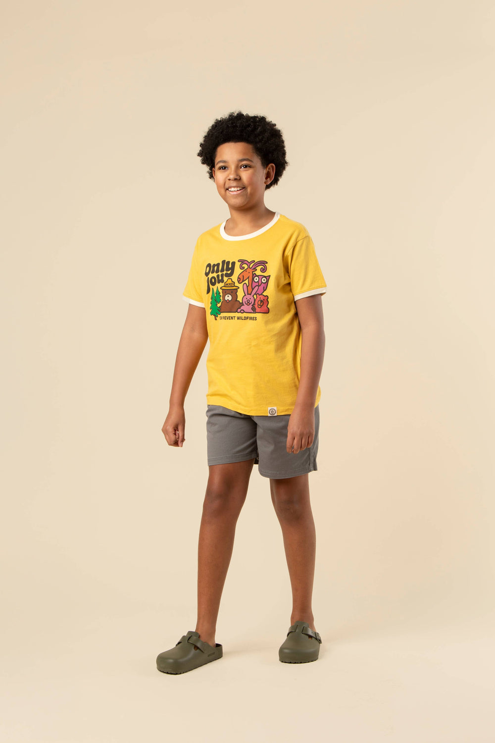 Only You Vintage Youth Short Sleeve Ringer Tee