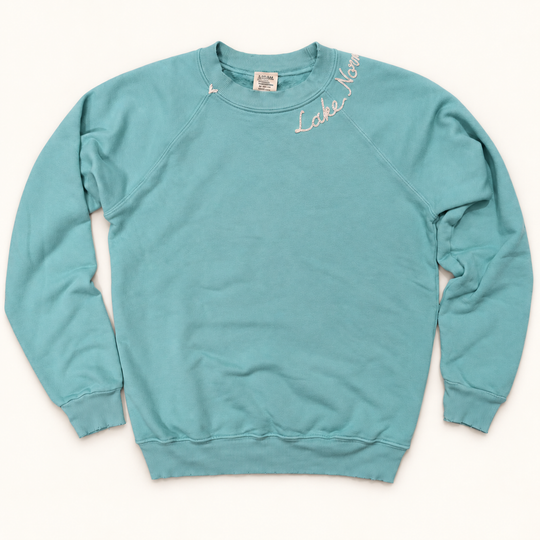 Lake Norman Chain Stitch Sweatshirt