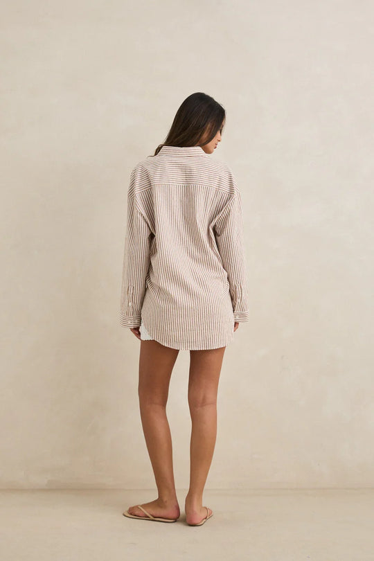 Valley Stripe Oversized Shirt