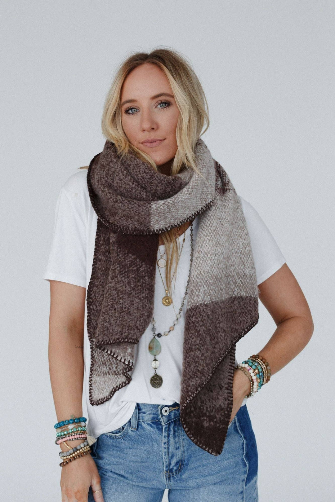 Autumn Days Multi Colored Scarf