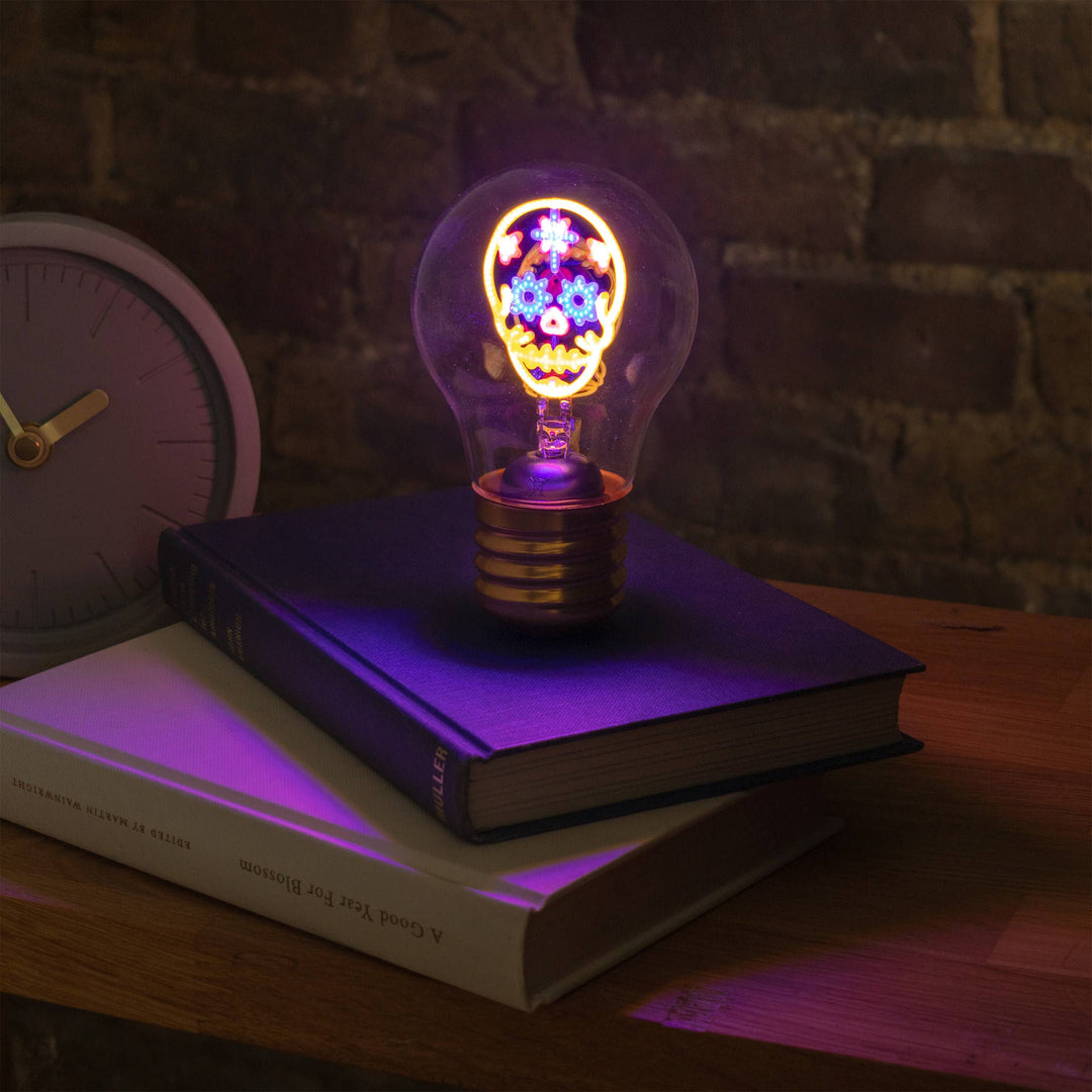 SUCK UK Ltd - USA - Cordless Calavera Lightbulb