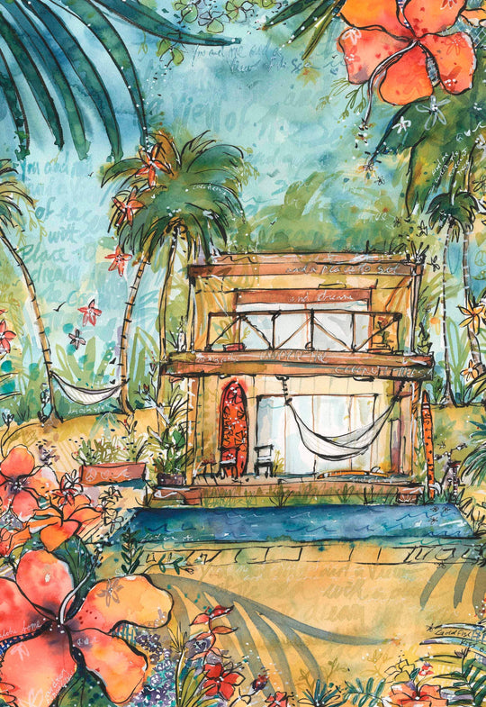 Surf Shack Puzzles - Dream House - 1000 piece puzzle