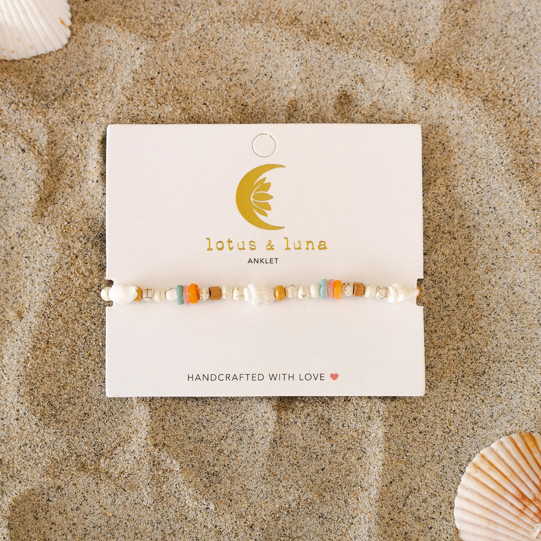 Lotus and Luna Beachcomber Anklet