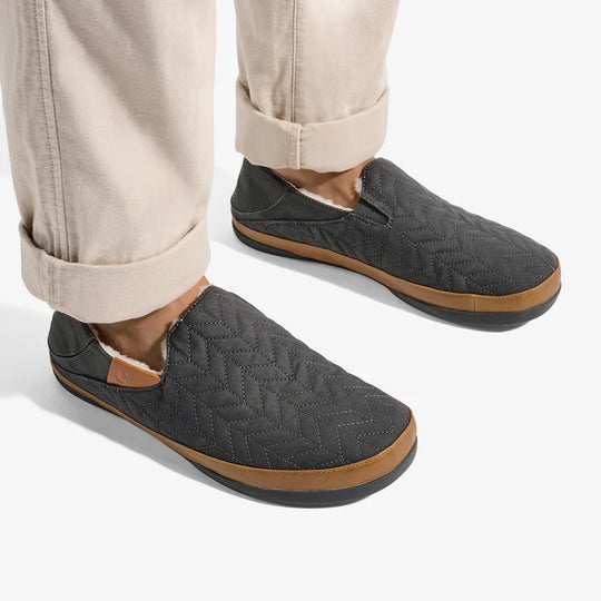Hanohano Men's Waxed Canvas Slippers