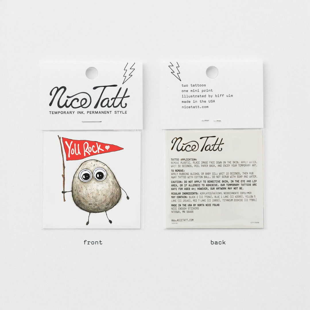 You Rock - Temporary Tattoo