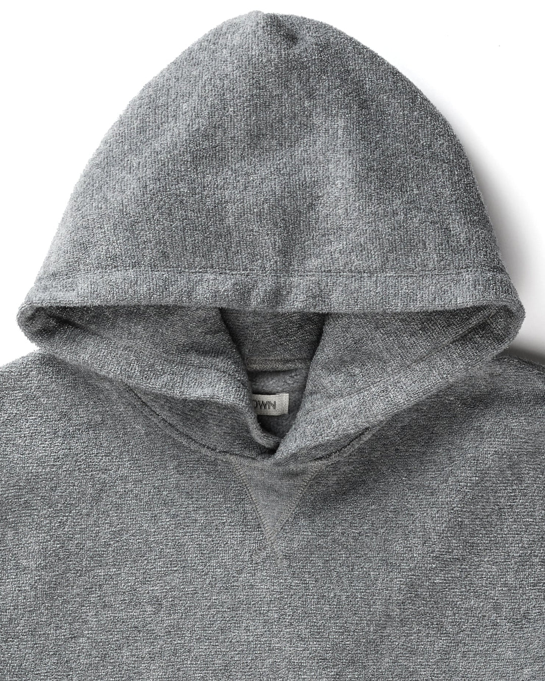 Outerknown Hightide Pullover Hoodie in Mid Heather Grey 6
