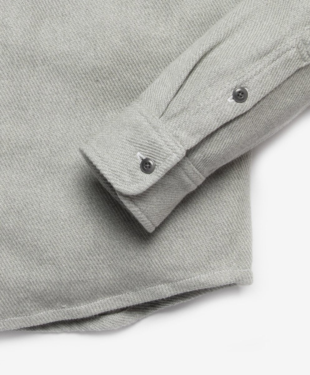 Outerknown Blanket Shirt in Heather Grey, view 2