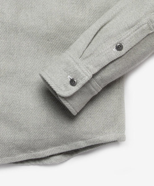 Outerknown Blanket Shirt in Heather Grey, view 2