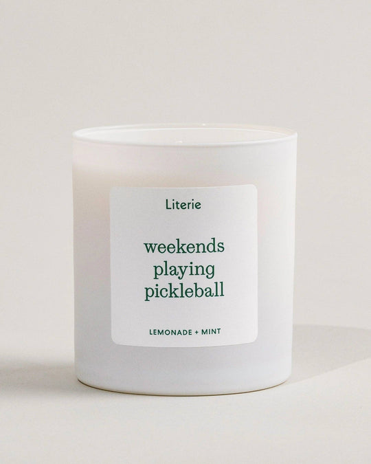 Weekends Playing Pickleball