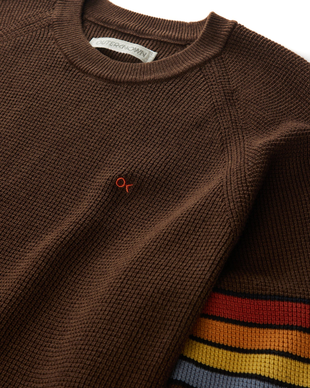 Outerknown Nostalgic Sweater in Beachwood, back