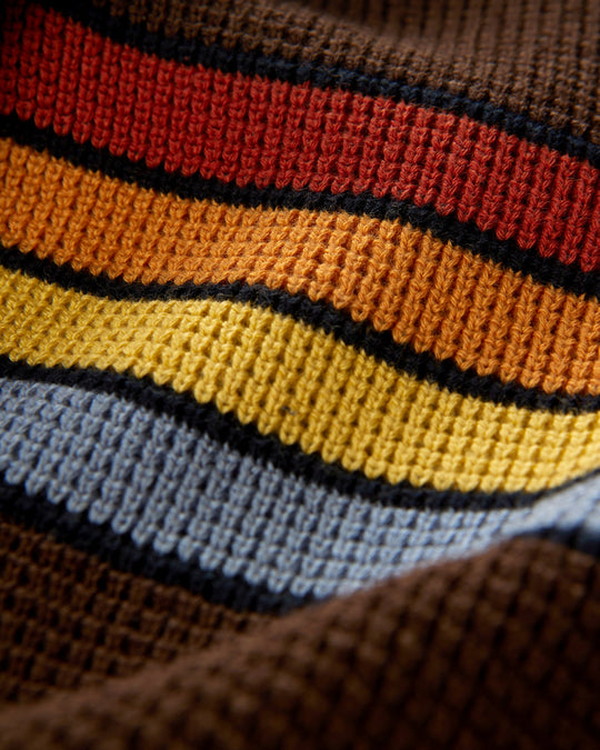 Outerknown Nostalgic Sweater in Beachwood, detail