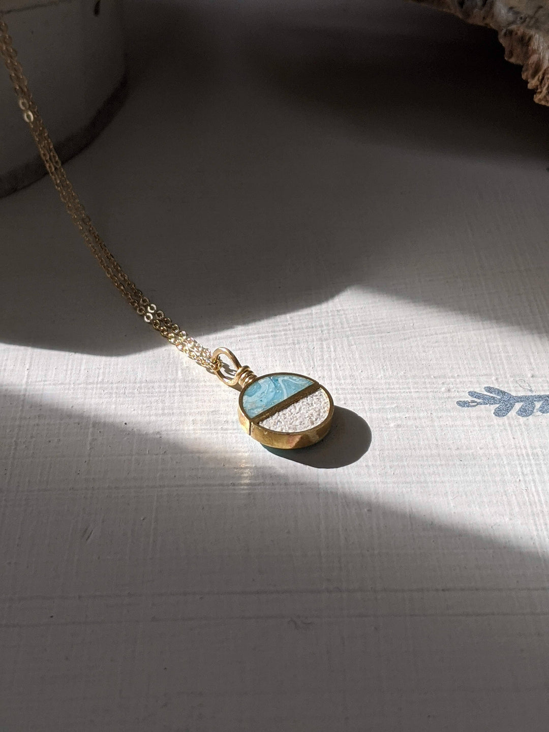 Dainty Double Half Moon Necklace