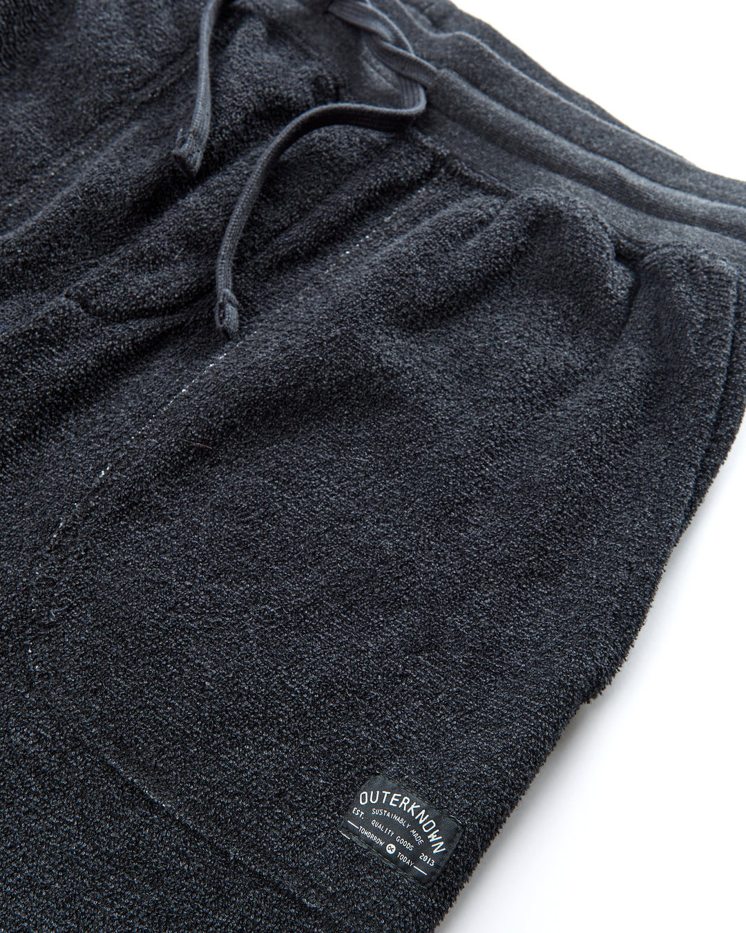 Outerknown Hightide Pant in Heather Black 3