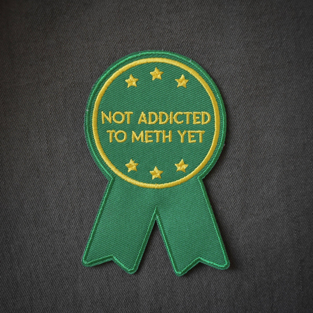 Retrograde Supply Co. - Not Addicted to Meth (Iron-On Patch)