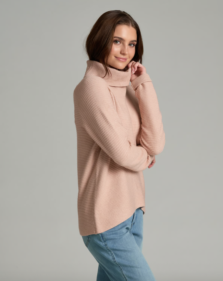 KUHL Solace Sweater in Petal, side