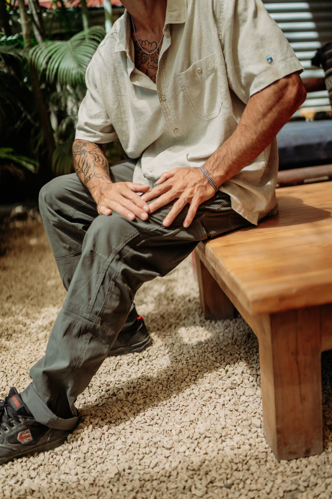 KUHL Radikl in Burnt Olive, lifestyle