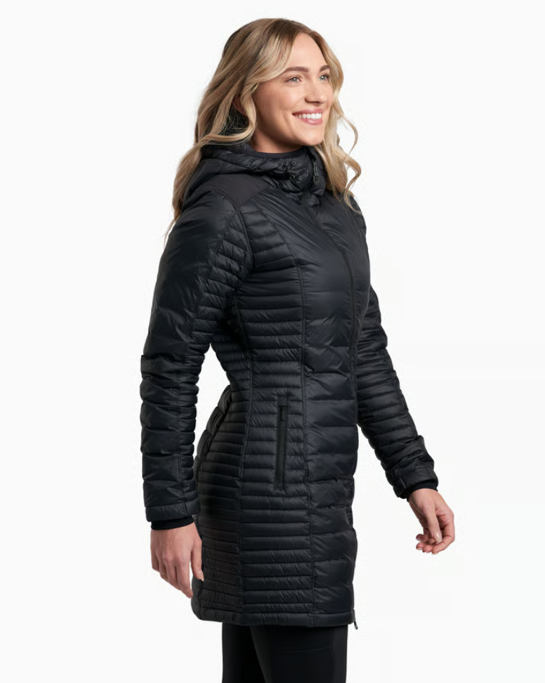 KUHL W's Spyfire Parka in Blackout, side