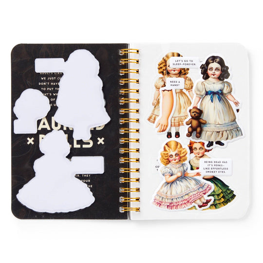 Haunted Dolls Sticker Book