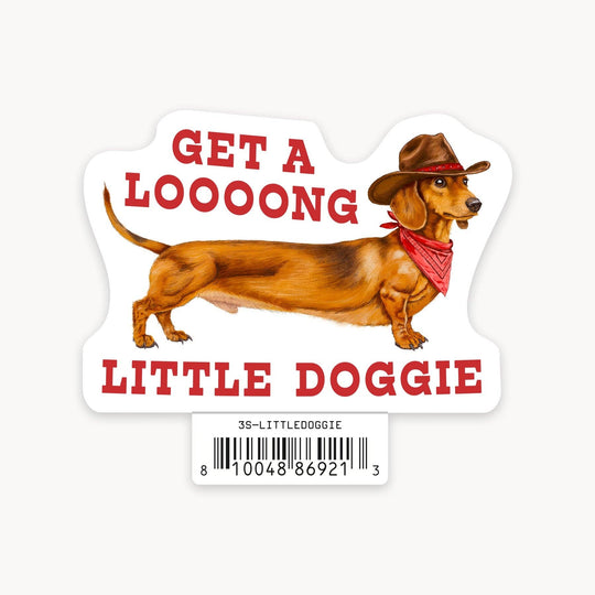 Little Doggie - 3" Art Sticker