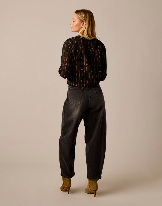 Carve Dylan Gauze Tunic in Ombre Ikat, back view - Davidson Provision Co.