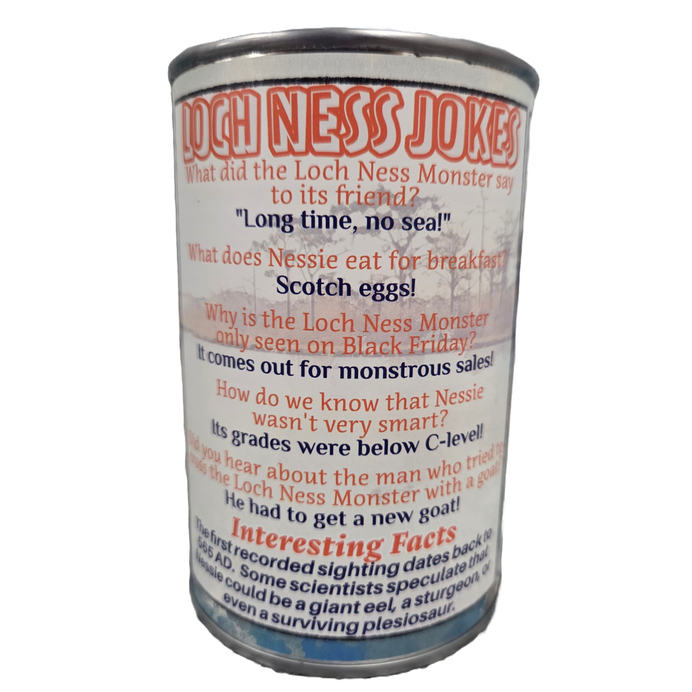 Canned Loch Ness Monster