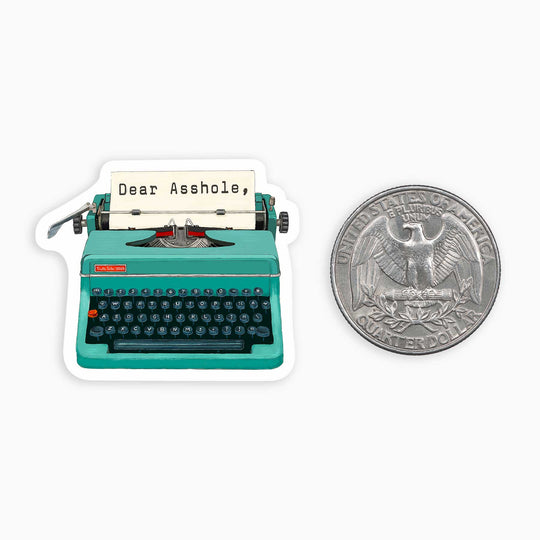 Dear Asshole - Mini Sticker