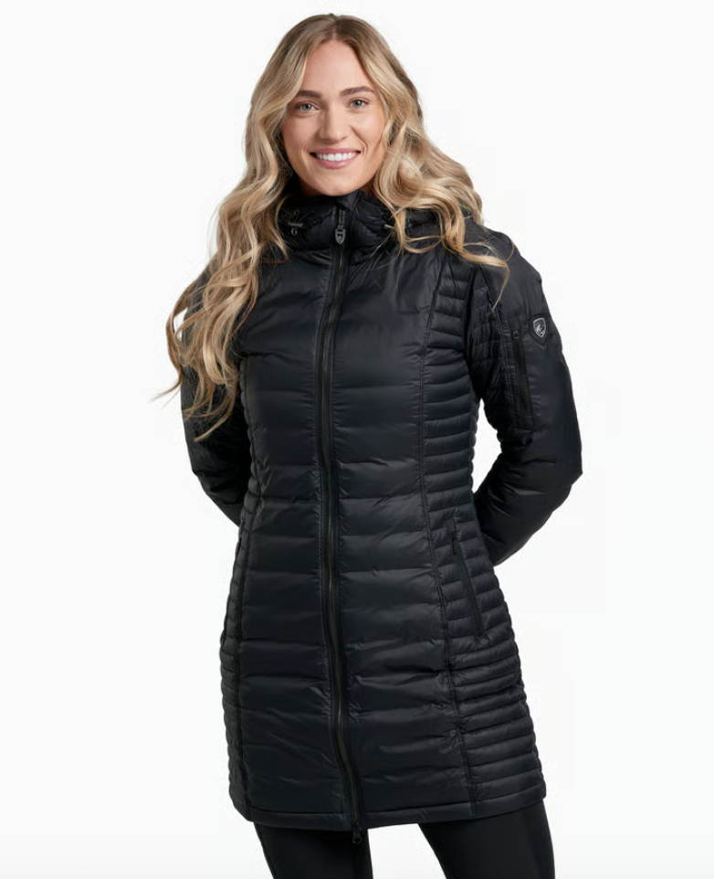 KUHL W's Spyfire Parka in Blackout, front