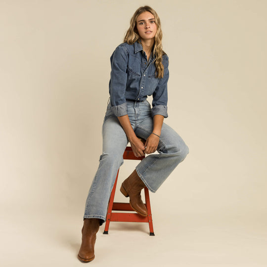 The Hondo Pearl Snap Women&