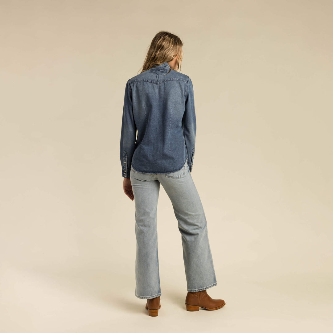 The Hondo Pearl Snap Women&