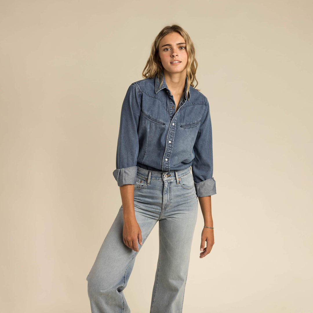The Hondo Pearl Snap Women&