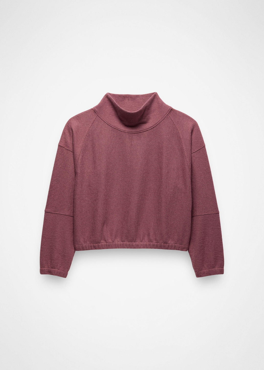 prAna Olivia Long Sleeve in Newberry, front flat lay