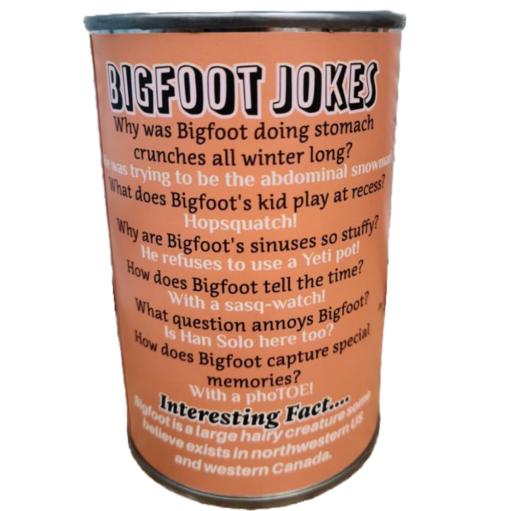 Canned Bigfoot