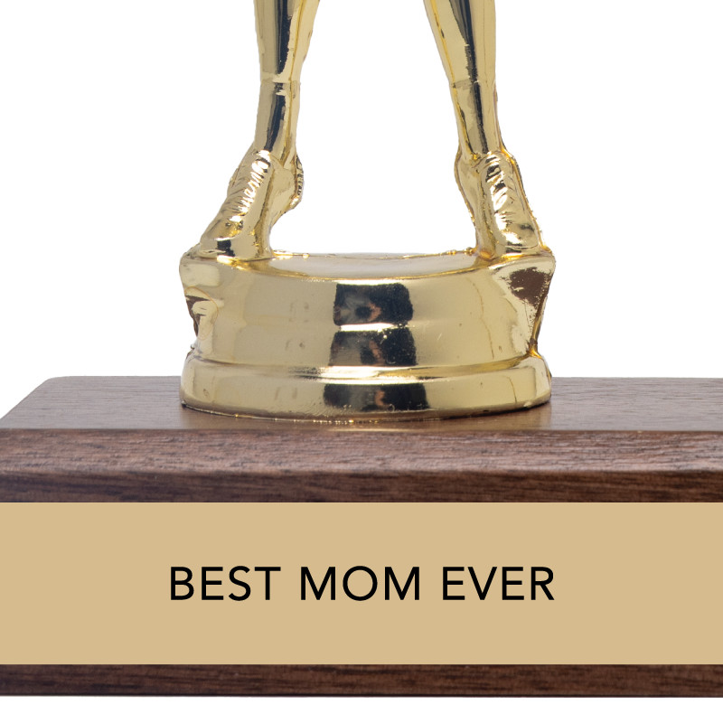 Encouragement Trophy -"BEST MOM EVER"