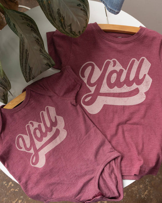 Y'all Western Kids Tee