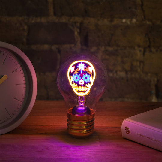 SUCK UK Ltd - USA - Cordless Calavera Lightbulb