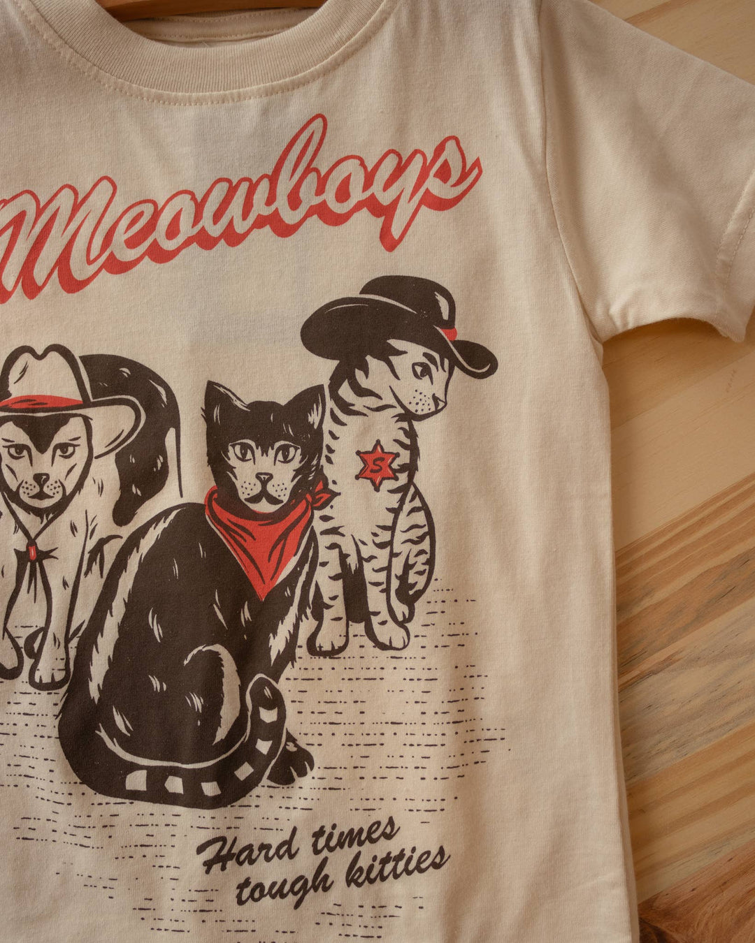 Meowboys Western Kids Tee