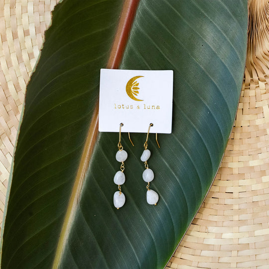 Lotus and Luna Earrings Collection