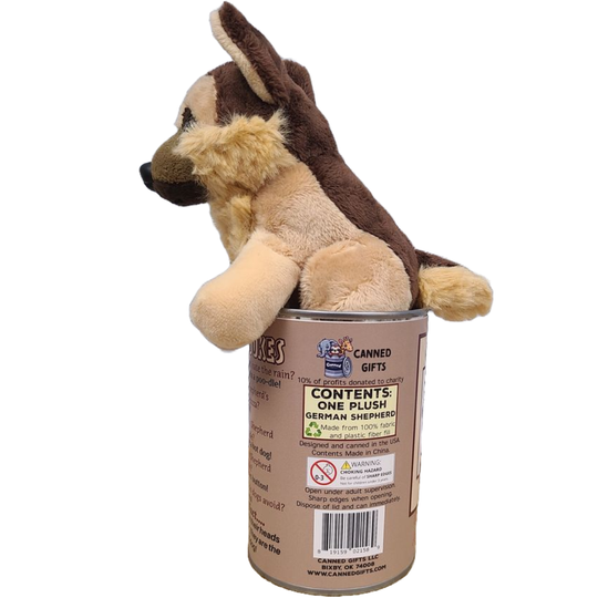 Canned German Shepherd