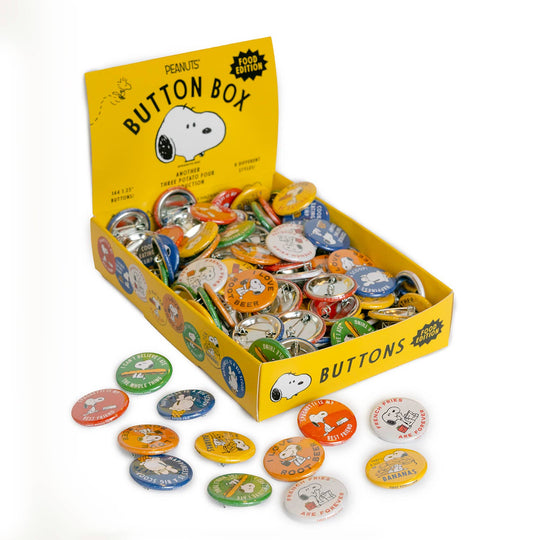3P4 x Peanuts® - Snoopy Button Box (Food Edition) - Davidson Provision Co.