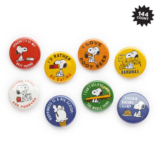 3P4 x Peanuts® - Snoopy Button Box (Food Edition) - Davidson Provision Co.