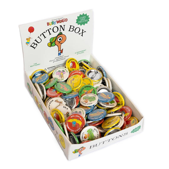 3P4 x Richard Scarry® - Button Box (Cars and Trucks) - Davidson Provision Co.