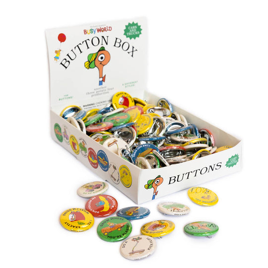 3P4 x Richard Scarry® - Button Box (Cars and Trucks) - Davidson Provision Co.