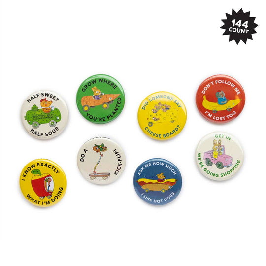 3P4 x Richard Scarry® - Button Box (Cars and Trucks) - Davidson Provision Co.