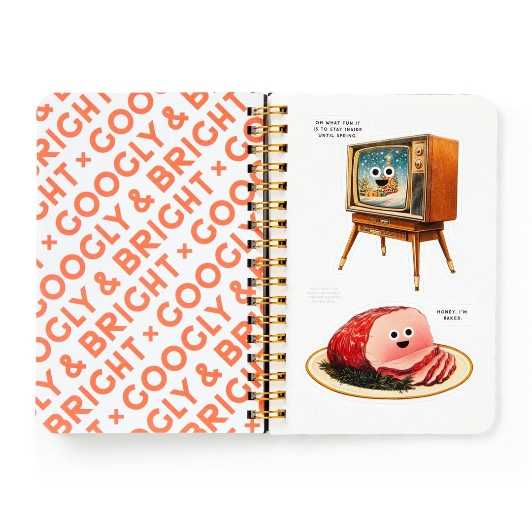 Googly &amp; Bright Holiday Sticker Book