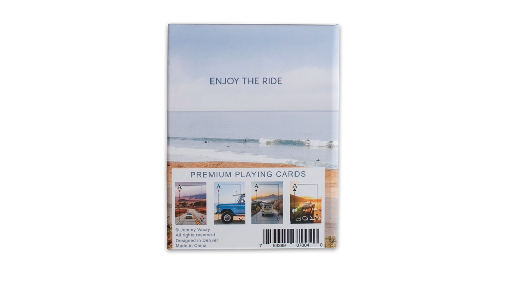 Johnny Vacay - Surf Rides Playing Cards
